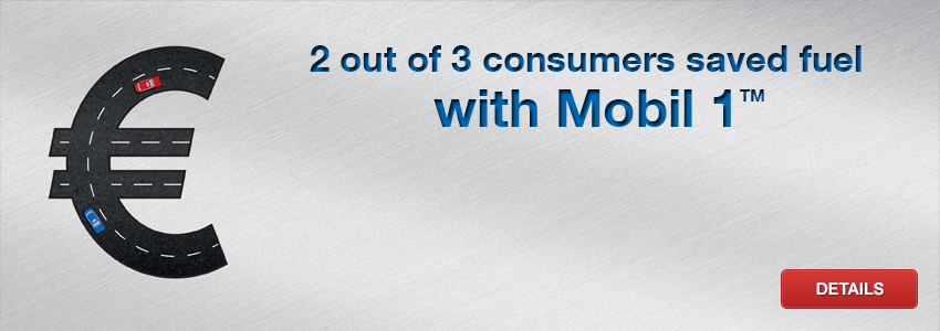 2 out of 3 consumers have managed to get fuel economy by using Mobil 1