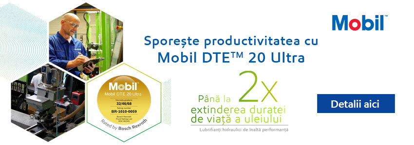 ExxonMobil lansează Mobil DTE™ 20 Ultra Series cu durată lungă de viață