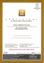 Certificat ISO 45001 - Star Lubricants 2018