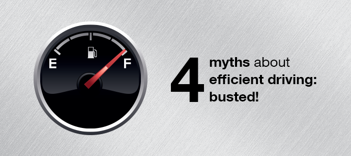 4 myths about the efficient driving - busted