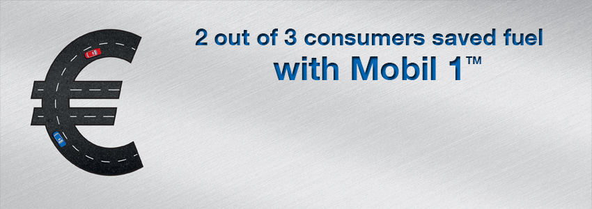 2 out of 3 consumers have managed to get fuel economy by using Mobil 1