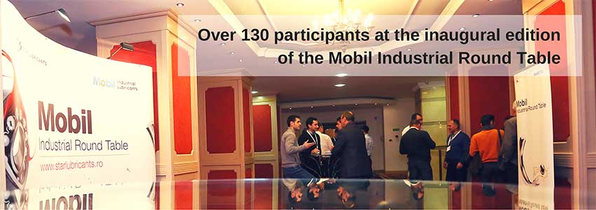 Over 130 participants at the inaugural edition of the Mobil Industrial Round Table