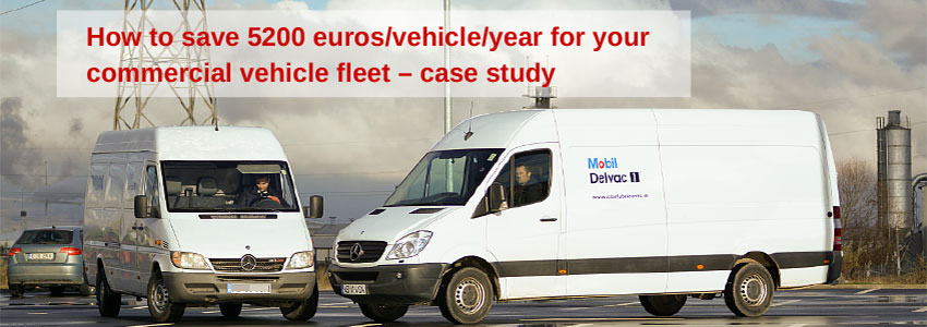 How to save 5200 euros/vehicle/year for your commercial vehicle fleet