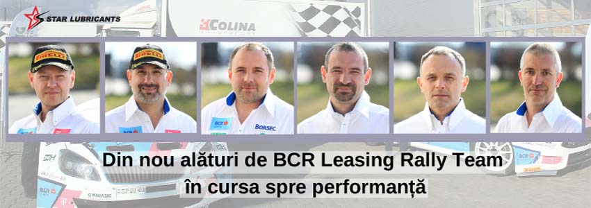 Din nou alături de BCR Leasing Rally Team în cursa spre performanță