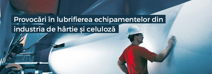 Provocări în lubrifierea echipamentelor din industria de hârtie și celuloză