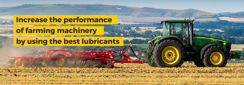 Increase the performance of farming machinery by using the best lubricants